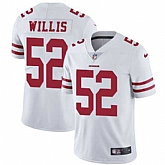 Nike San Francisco 49ers #52 Patrick Willis White NFL Vapor Untouchable Limited Jersey,baseball caps,new era cap wholesale,wholesale hats